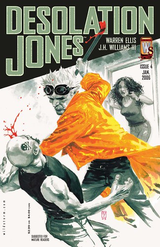 Desolation Jones - issue 4, final cover